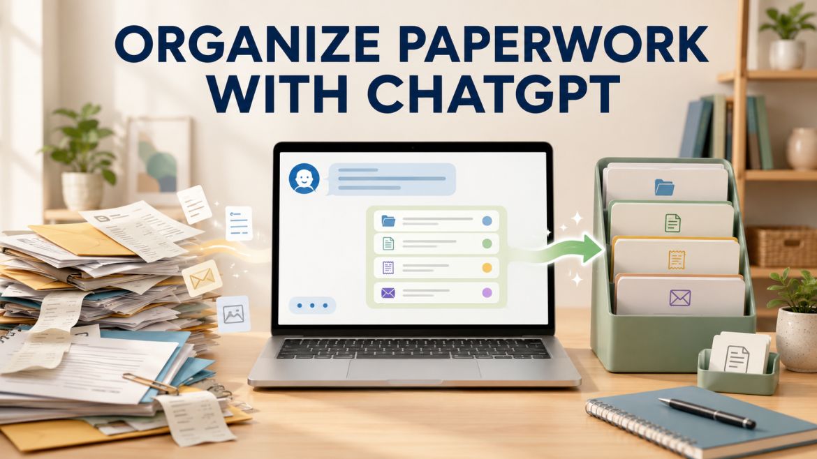 Organize Paperwork With ChatGPT